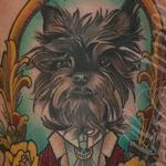 Tattoos - Fancy Dog Portrait  - 109047